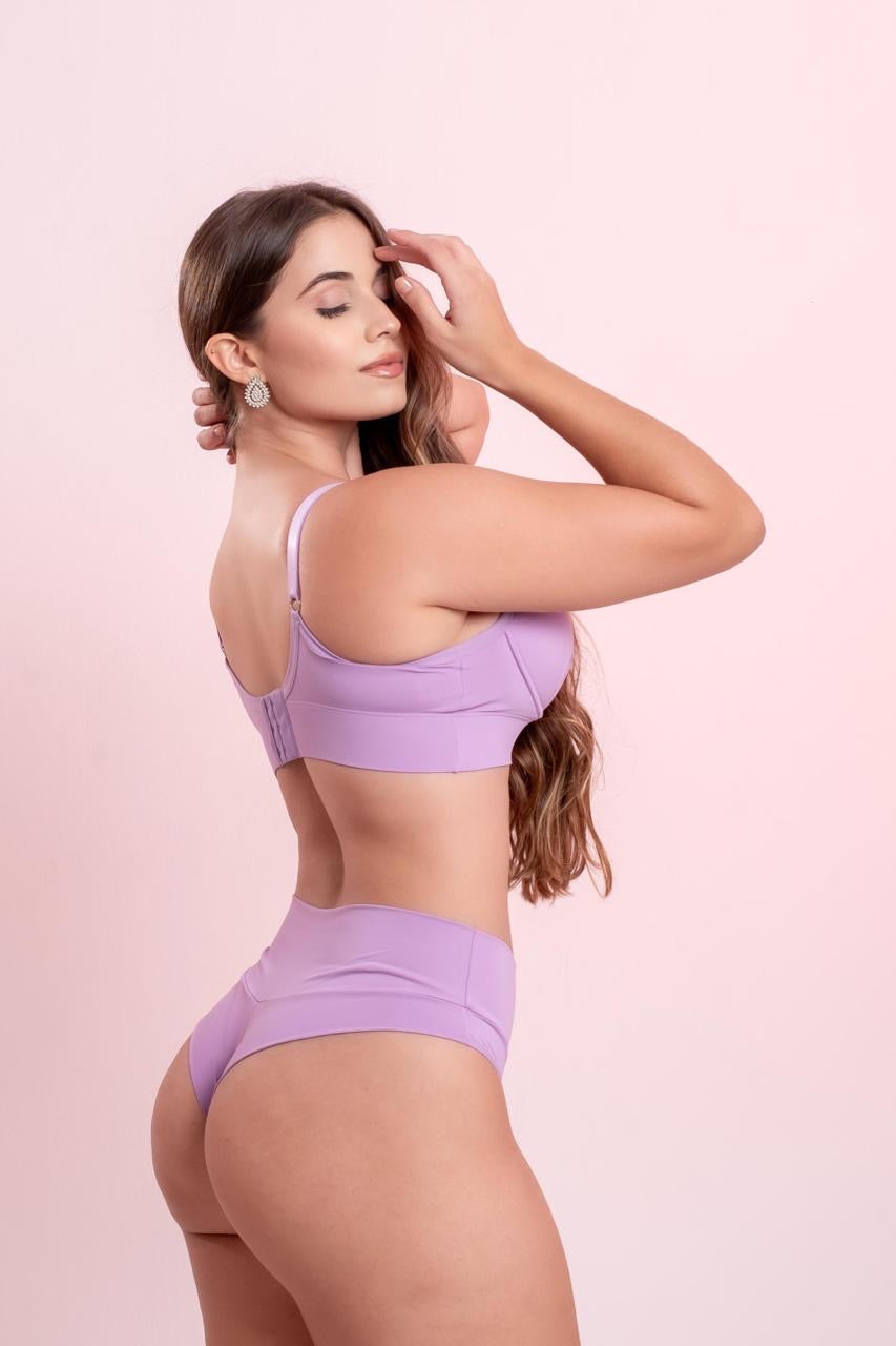 Conjunto de Lingerie Liso Prysben