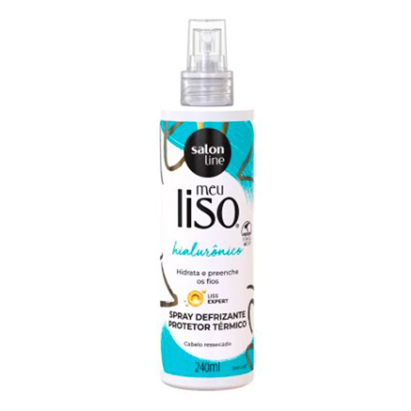Salon Line Meu Liso Ácido Hialurônico Defrizante Spray 240ml