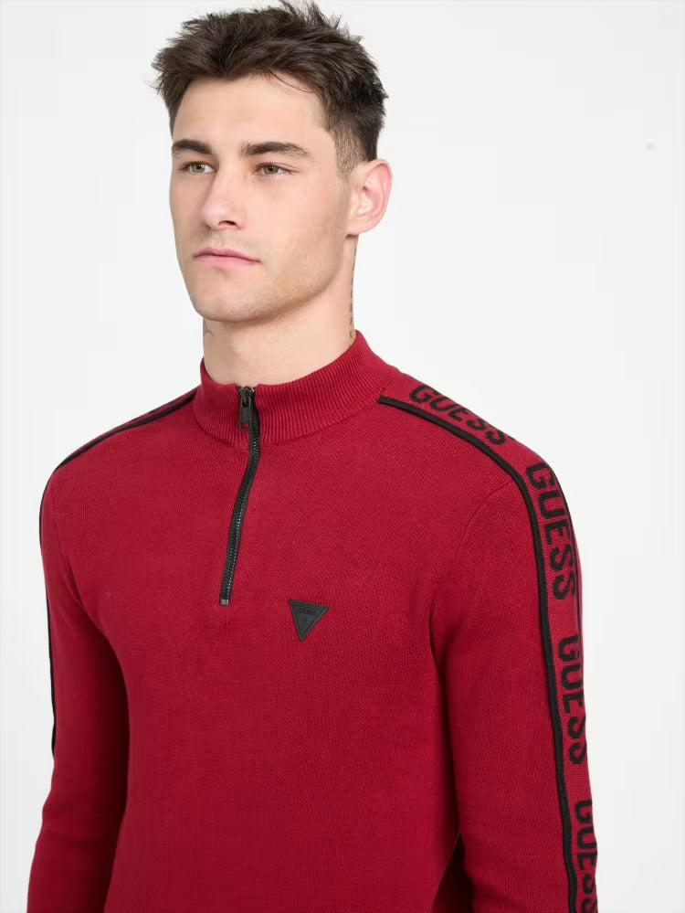 Suéter Tom Mock-Zip Sweater Guess