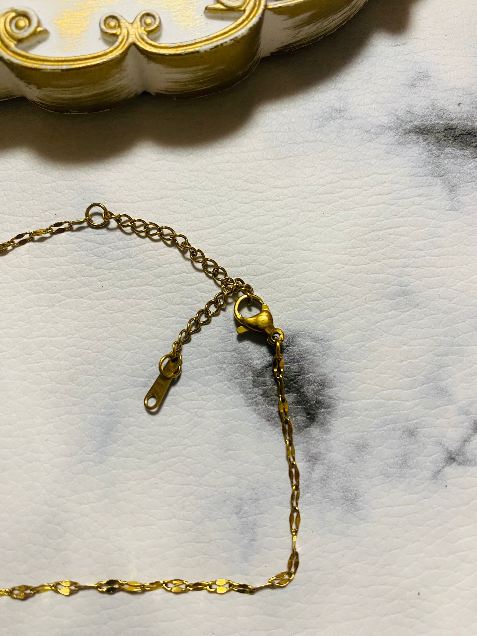 Colar De Pedra Verde Glambox