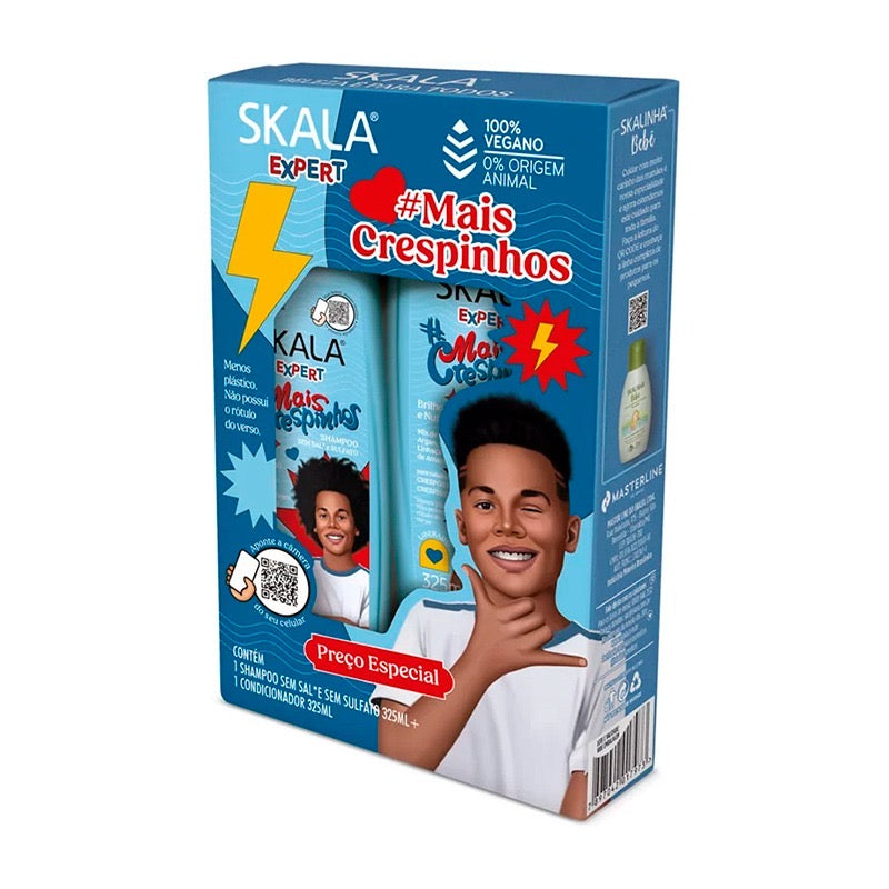 Skala Exp Mais Crespinhos Kit Shampoo + Condicionador
