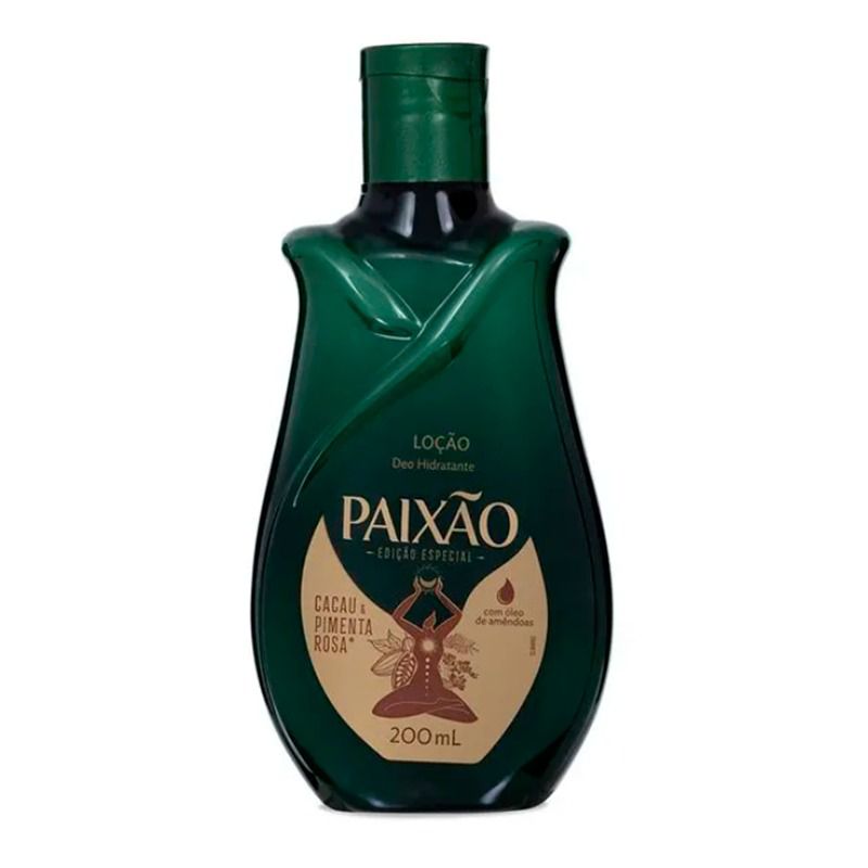 Paixão Cacau E Pimenta Rosa Leite Hidratante 200ml