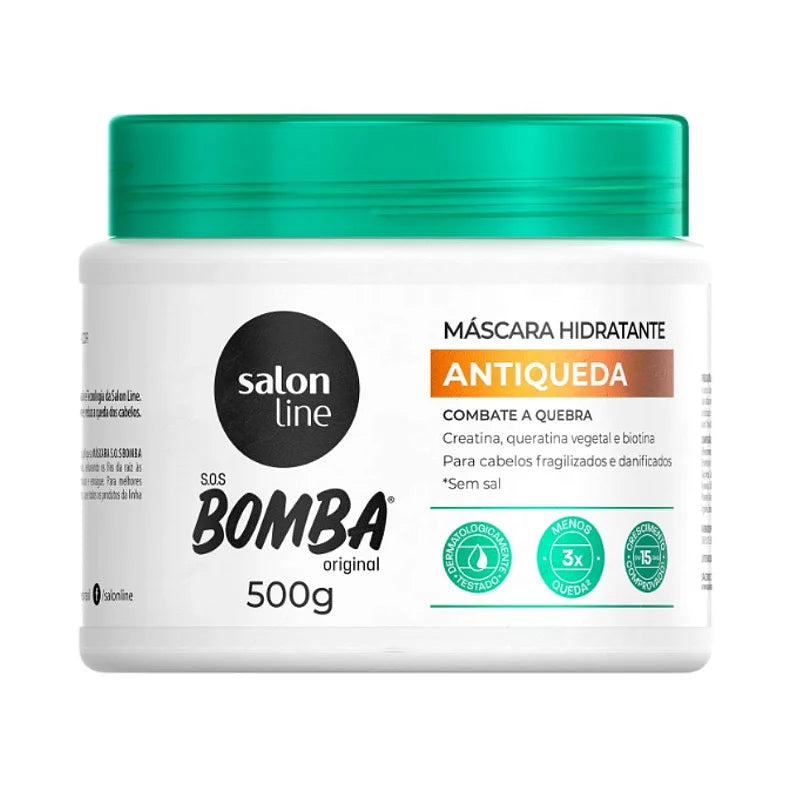 Salon Line SOS Bomba Antiqueda Mascara De Tratamento 500g