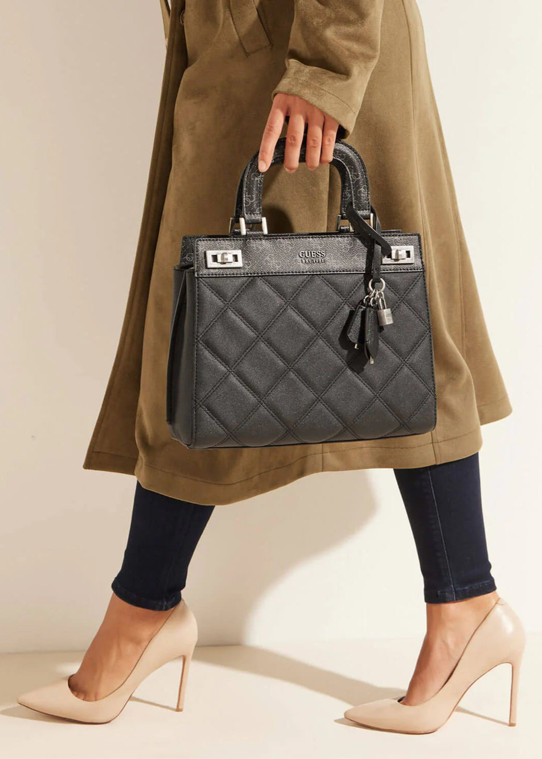 Bolsa Guess Katey Luxury Satchel