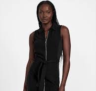 Vestido Harper Linen-Blend Guess