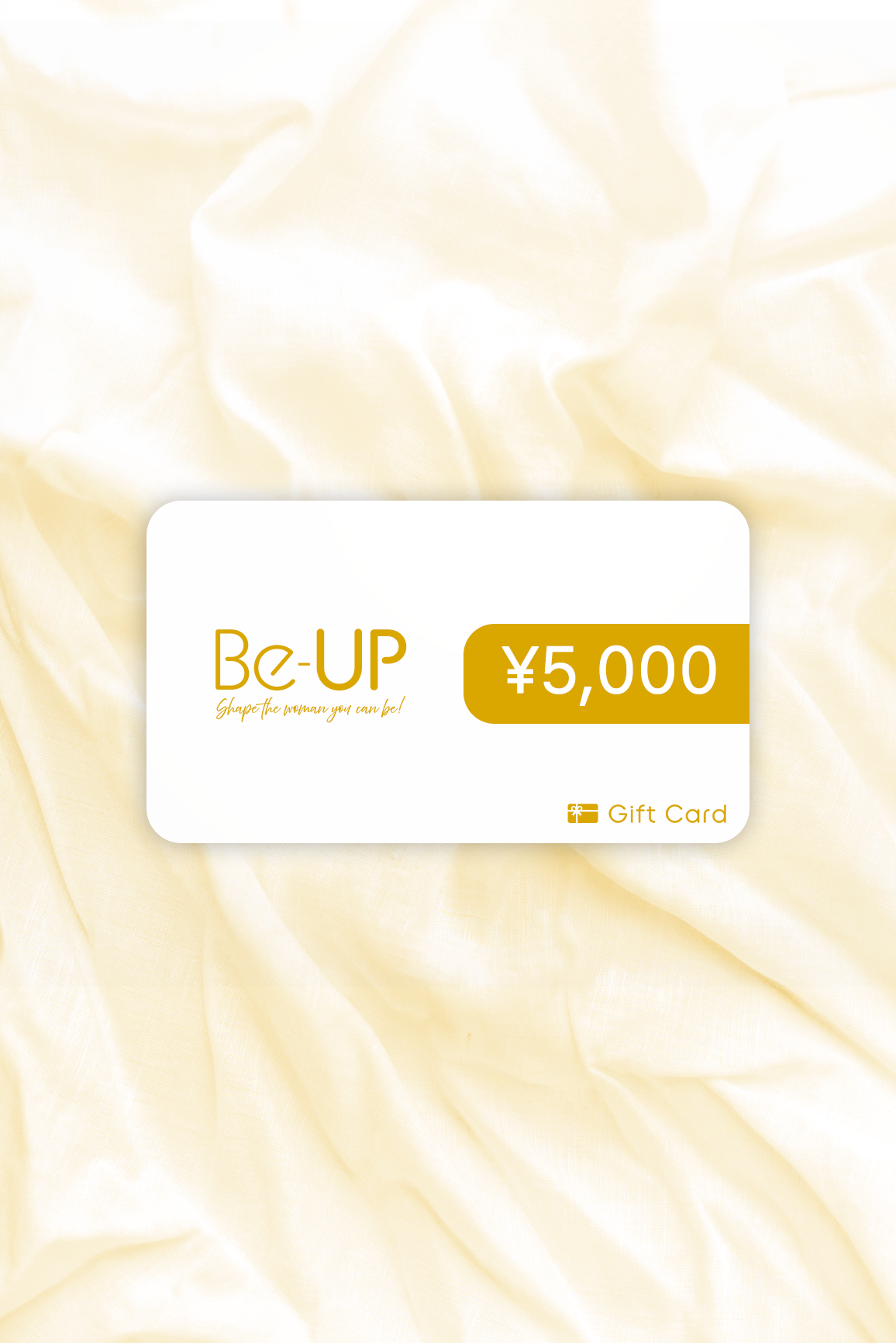 Be-UP Gift Card ¥5,000